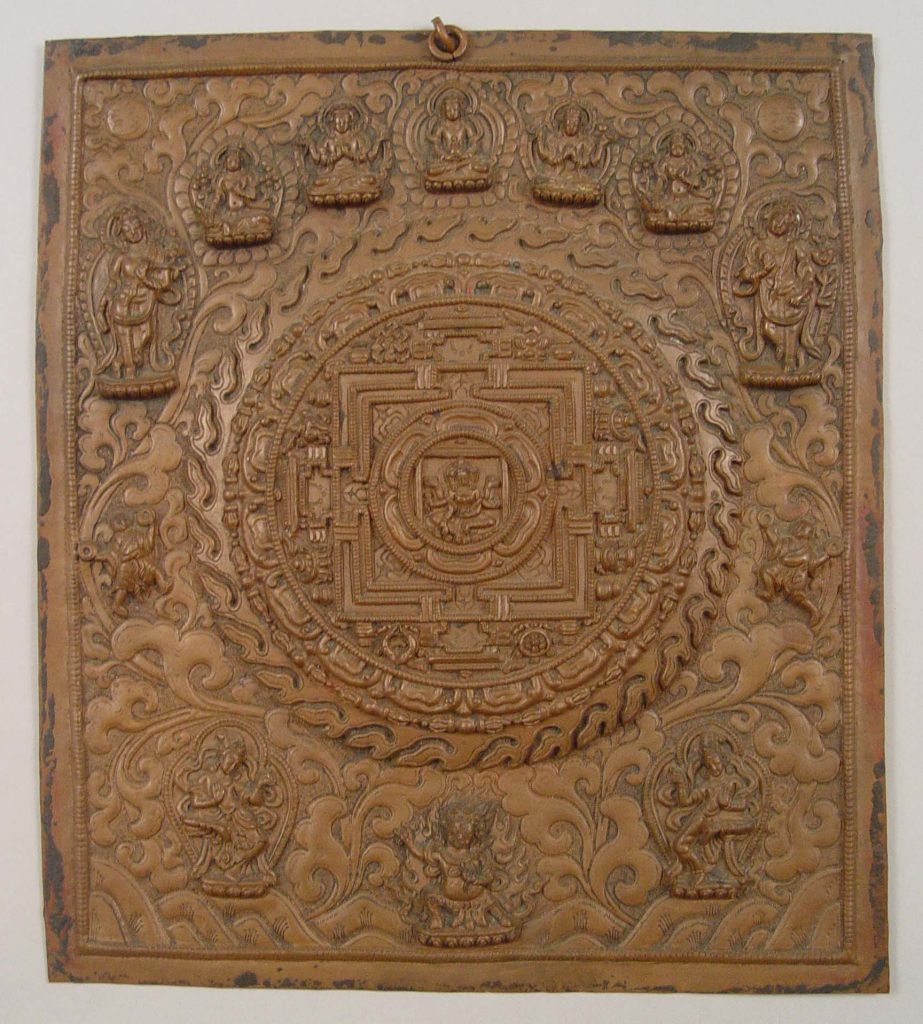 Tibetan Copper Mandala