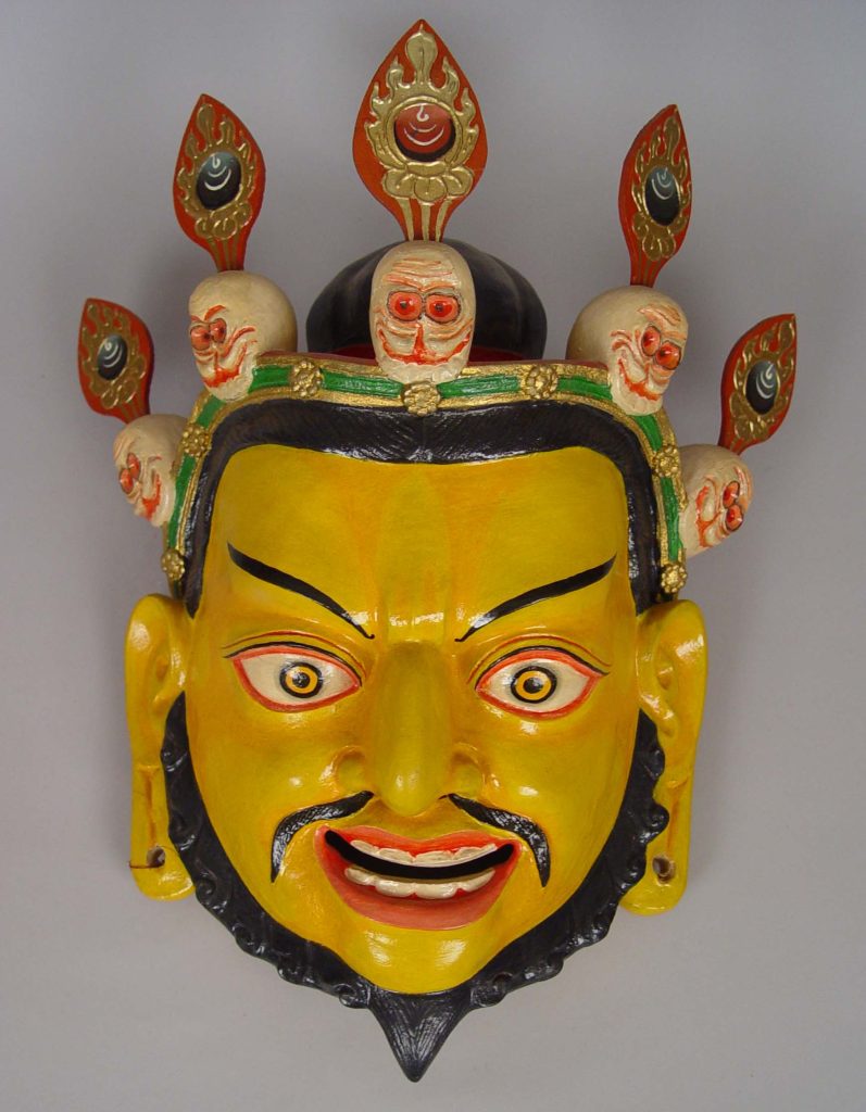 Mask (Yellow Head with Beard)