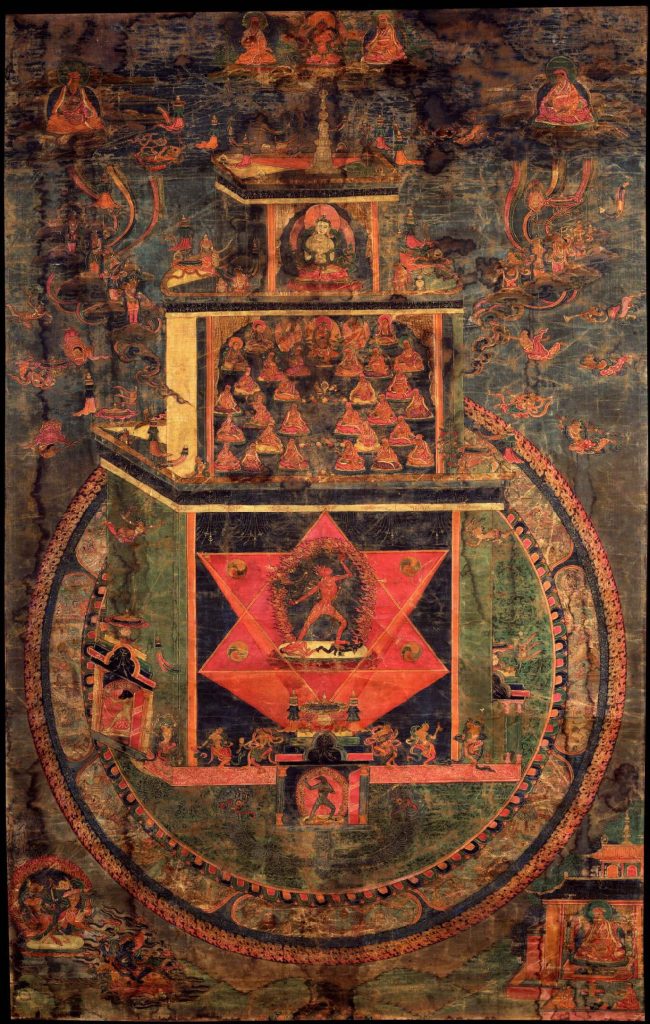 Vajrayogini with Celestial Palace