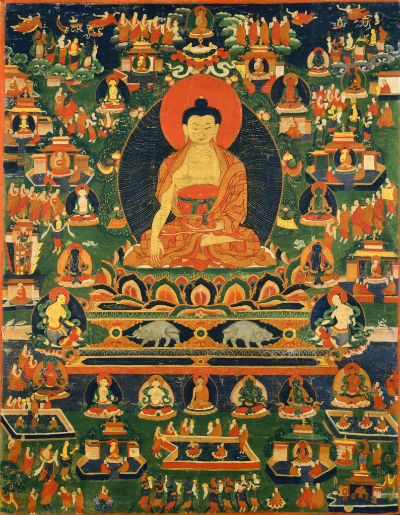 Akshobhya Buddha Tangka