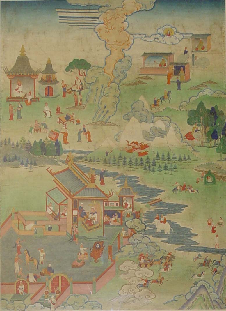 Previous Life Stories of Shakyamuni Buddha and Principle Students (Avadana)