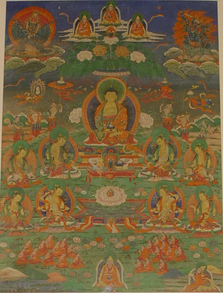 Buddha with Attendants
