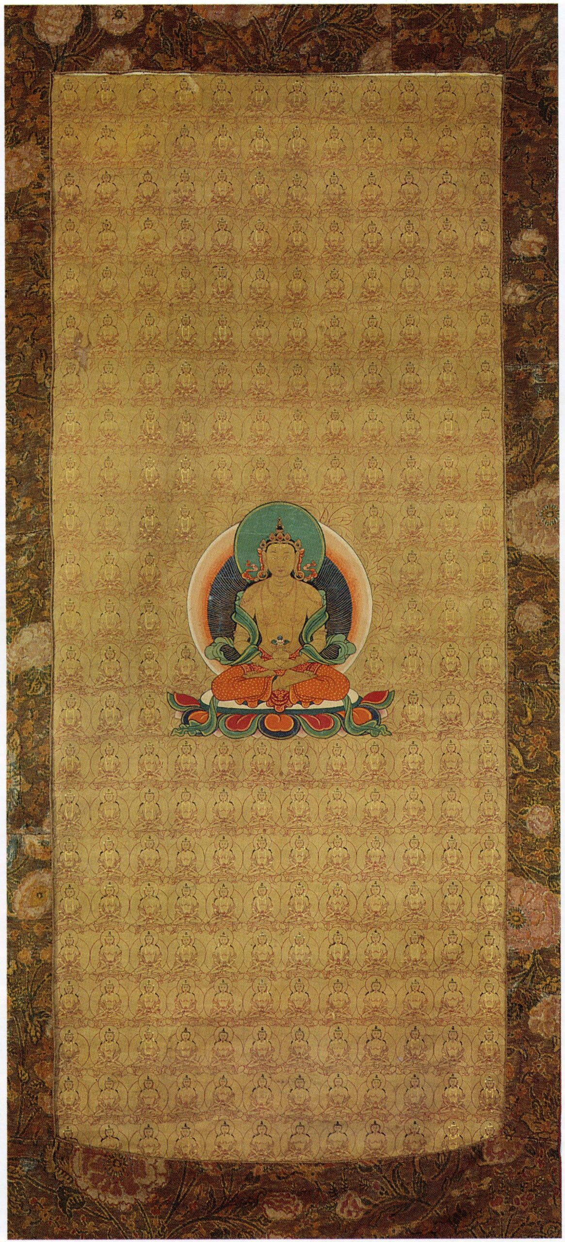 Amitayus Buddha with Myriad Emanations